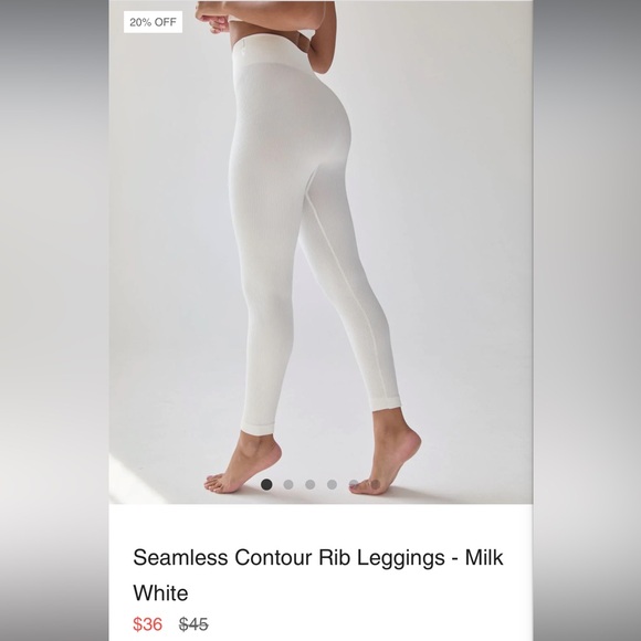 NEW! Six Stories Seamless Contour Rib Leggings - Picture 2 of 6